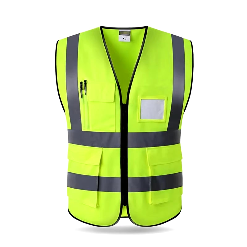 High Visibility Reflective Vest Working Clothes Motorcycle Cycling Sports Outdoor Reflective Safety Clothing Reflective Jacket